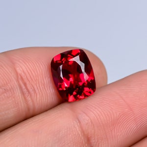 AAA 7X9X4 mm Ruby Jewelry, Ruby Pendent Ring Mozambique Pegion Red Ruby Loose Cushion Gemstone Cut Stunning Jewelry, Pendent & Ring Making