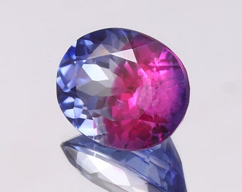 15 cents pink blue sapphire Cut Bio Color Ceylon pink blue sapphire Oval Cut gemstone ,fine quality sapphire ring and jewelry making gemstone