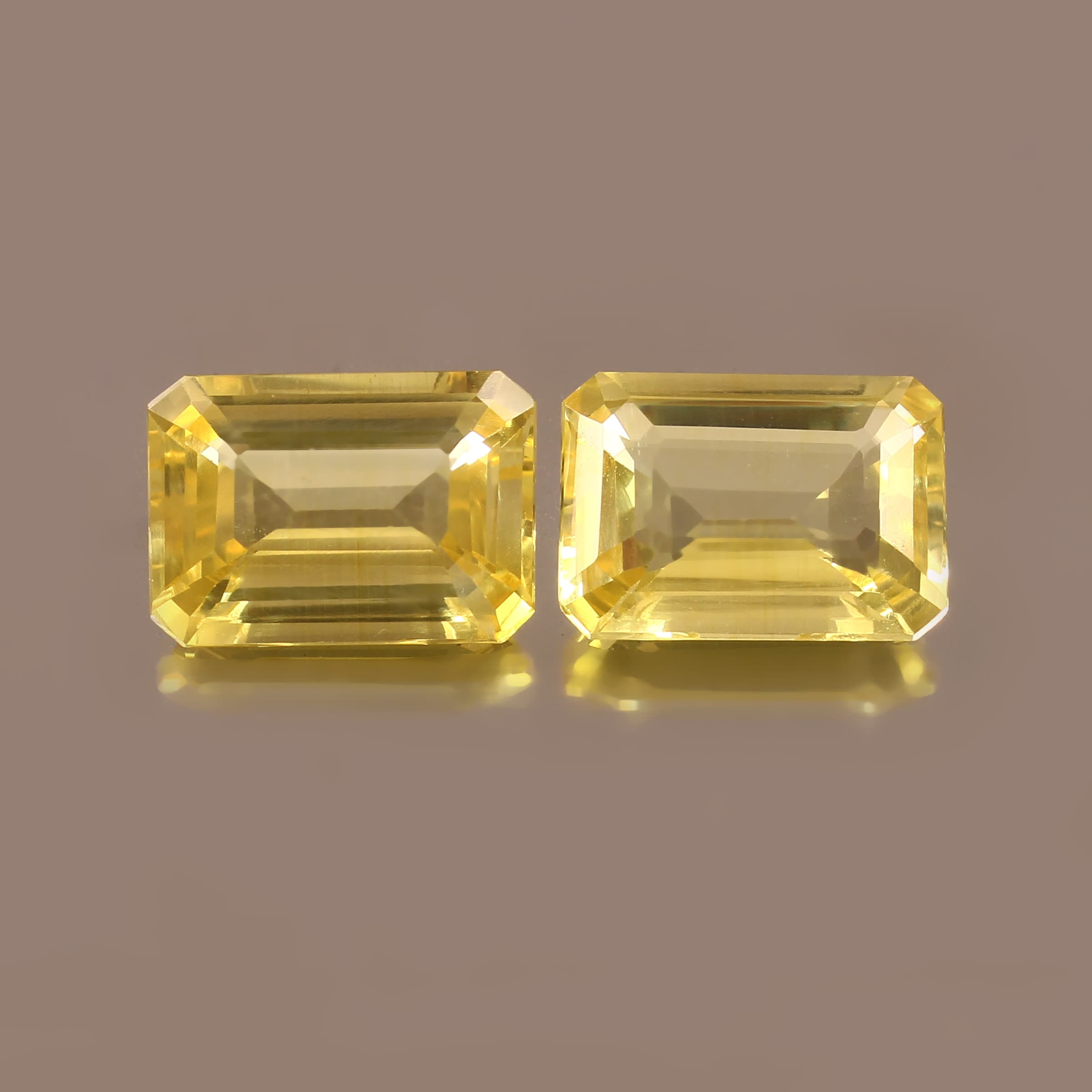 AAA 11X15X6 MM 完璧なセイロン イエロー サファイア ルース