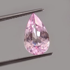 AAA 7.70x13x5 MM Flawless Pink Bi-Color Ceylon Padparadscha Sapphire Loose Pear Gemstone Cut Top Quality Sapphire Jewelry And Ring Gemstone
