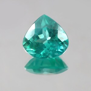 Sapphire  Green Ceylon Gemstone Parti Sapphire Loose Cushion Cut Gemstone, Fine Quality Sapphire Pendant & Jewelry Making Gemstone 5 Ct