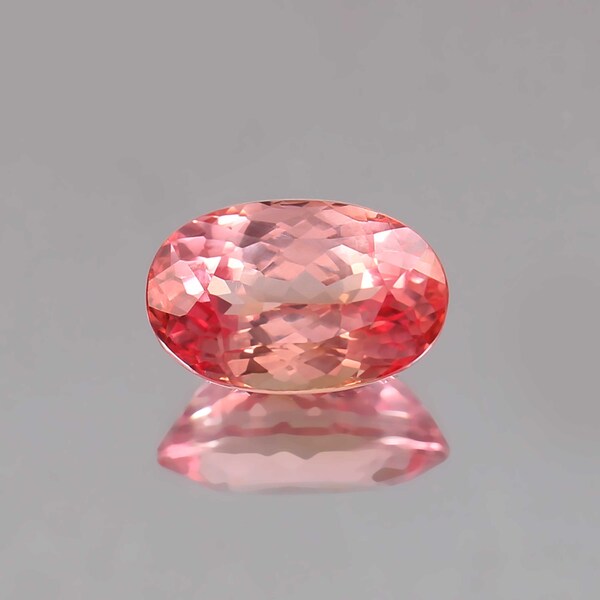 21.50 .Ct Flawless Ceylon Red Padparadscha Sapphire Loose Oval Cut Gemstone Cut, Sapphire Jewelry Making Tools & Ring Raw Valentine Gifts