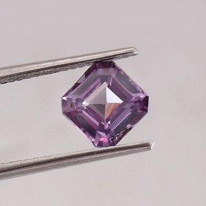 AAA 7X7X4 mm Alexandrite Ring Asscher Cut Gemstone Alexandrite Cut Fine Quality Color Changing Stone,Loose Alexandrite Gemstone For Ring