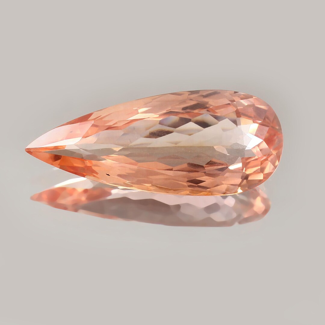 Ciondolo in argento placcato oro con pietra preziosa naturale