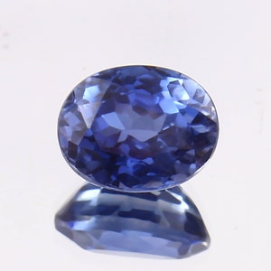 AAA flawless Ceylon blue sapphire loose oval cut gemstone ,fine quality sapphire ring and jewelry making gemstone 4 Ct S-14