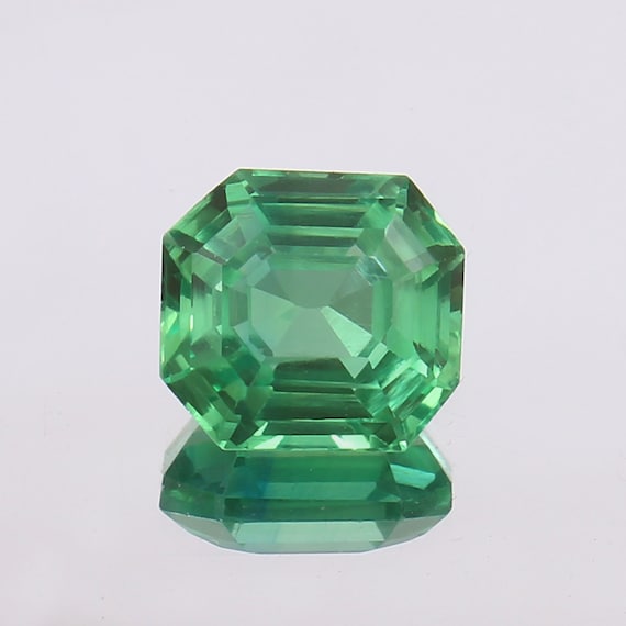10 Ct  Flawless Mozambique Green Tourmaline Cut Rings Loose Radiant Cut Gemstone, Fine Quality Tourmaline Ring And Jewelry Making Gemstone