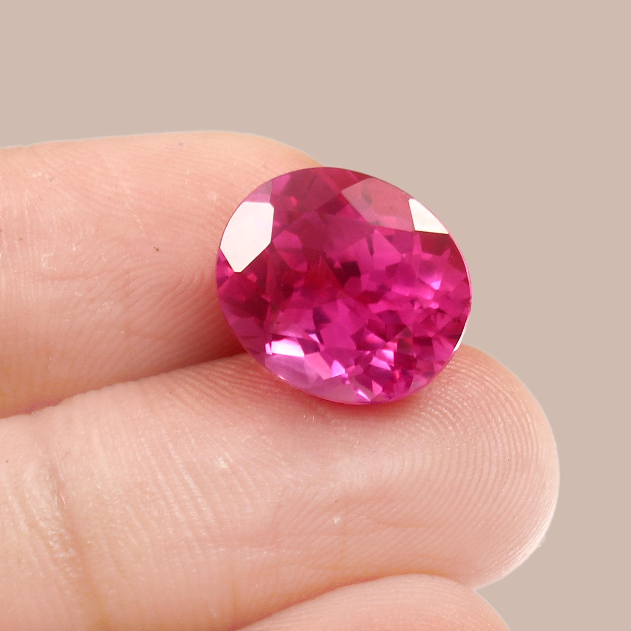 Anello Donna In Quarzo Rosa Naturale Del Mozambico Regolabile Milan