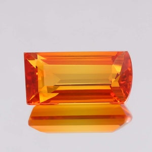 17.10 .Ct Fine Quality Ceylon Fanta Orange SAPPHIRE Fancy Gemstone Cut,Flawless Ceylon Cut Stone, Loose Faceted Cut Gemstone For Ring