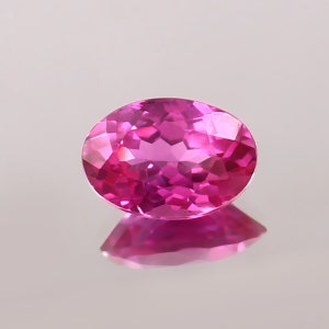 AAA 7X10.40 mm Flawless Ceylon Purple Pink Sapphire Loose Oval Gemstone Cut, Fine Quality Sapphire Ring & Valentine Jewelry Making Gemstone