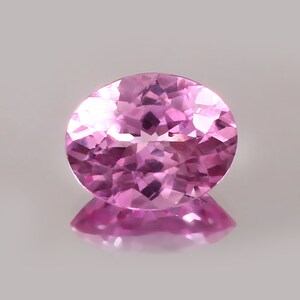 AAA Flawless 9.40x12x6 MM Ceylon Pink Sapphire Loose Oval Gemstone Cut, Fine Quality Sapphire Fashion Ring & High Jewelry Making Gemstone