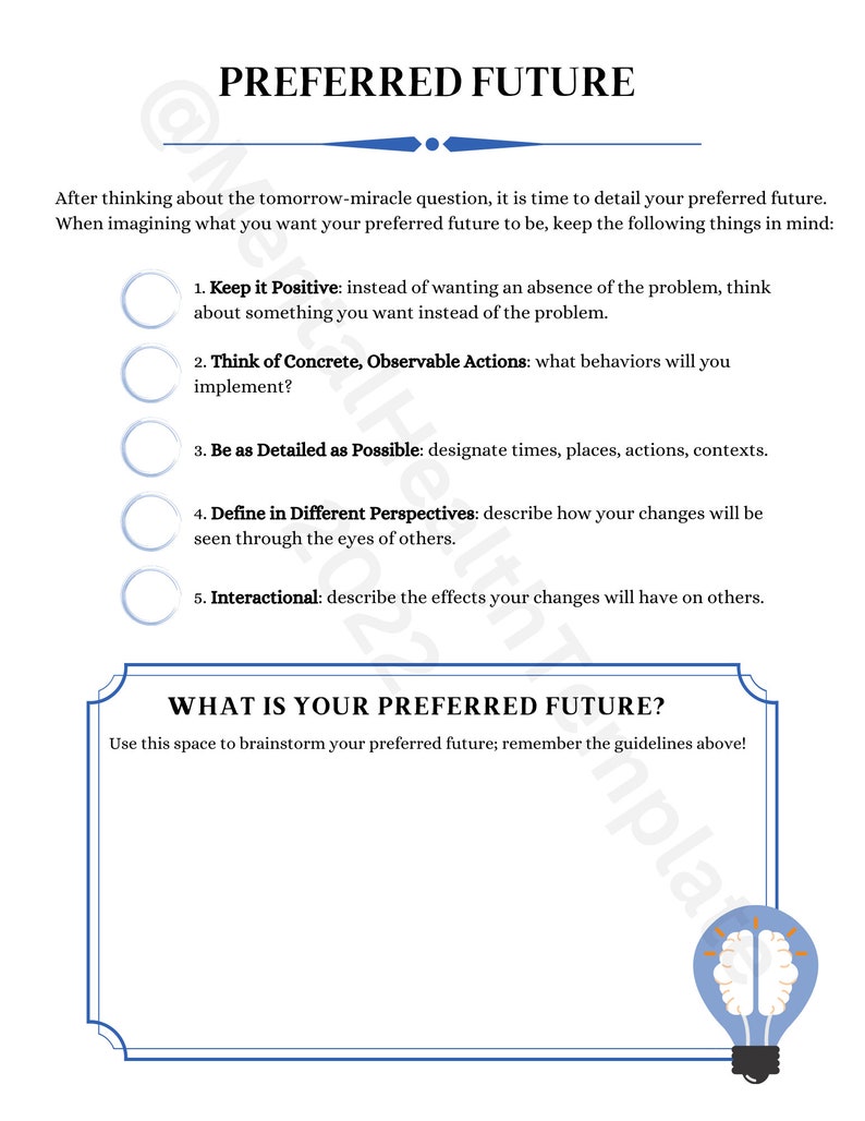 SFBT Worksheets Solution Focused Brief Therapy Worksheets Therapy SFBT Worksheets Solution Focused Brief Therapy Worksheets Therapy