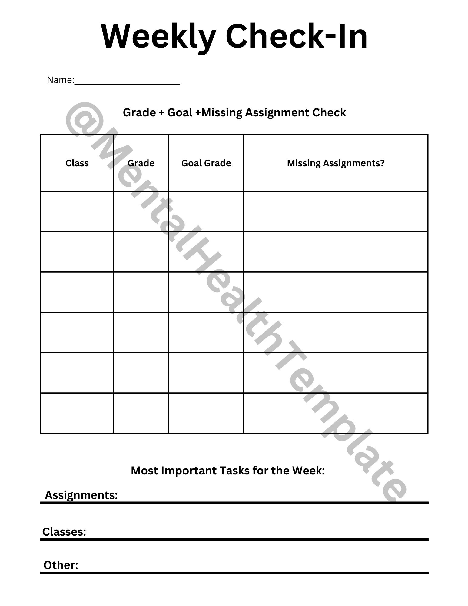 High School Student Goal Setting | School Counselor, Social Worker ...