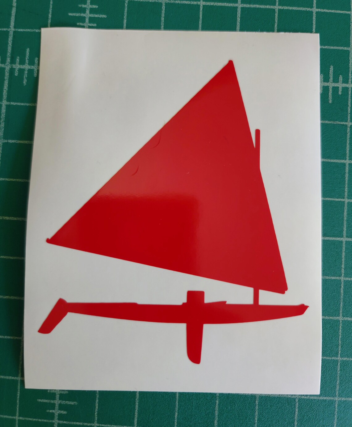 Vinyl Sunfish Sailboat Decal Sticker Etsy