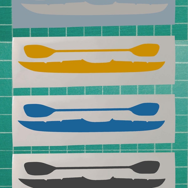 Kayak Decal Etsy