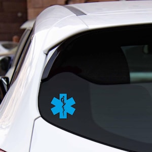 Star of Life / EMS window decal
