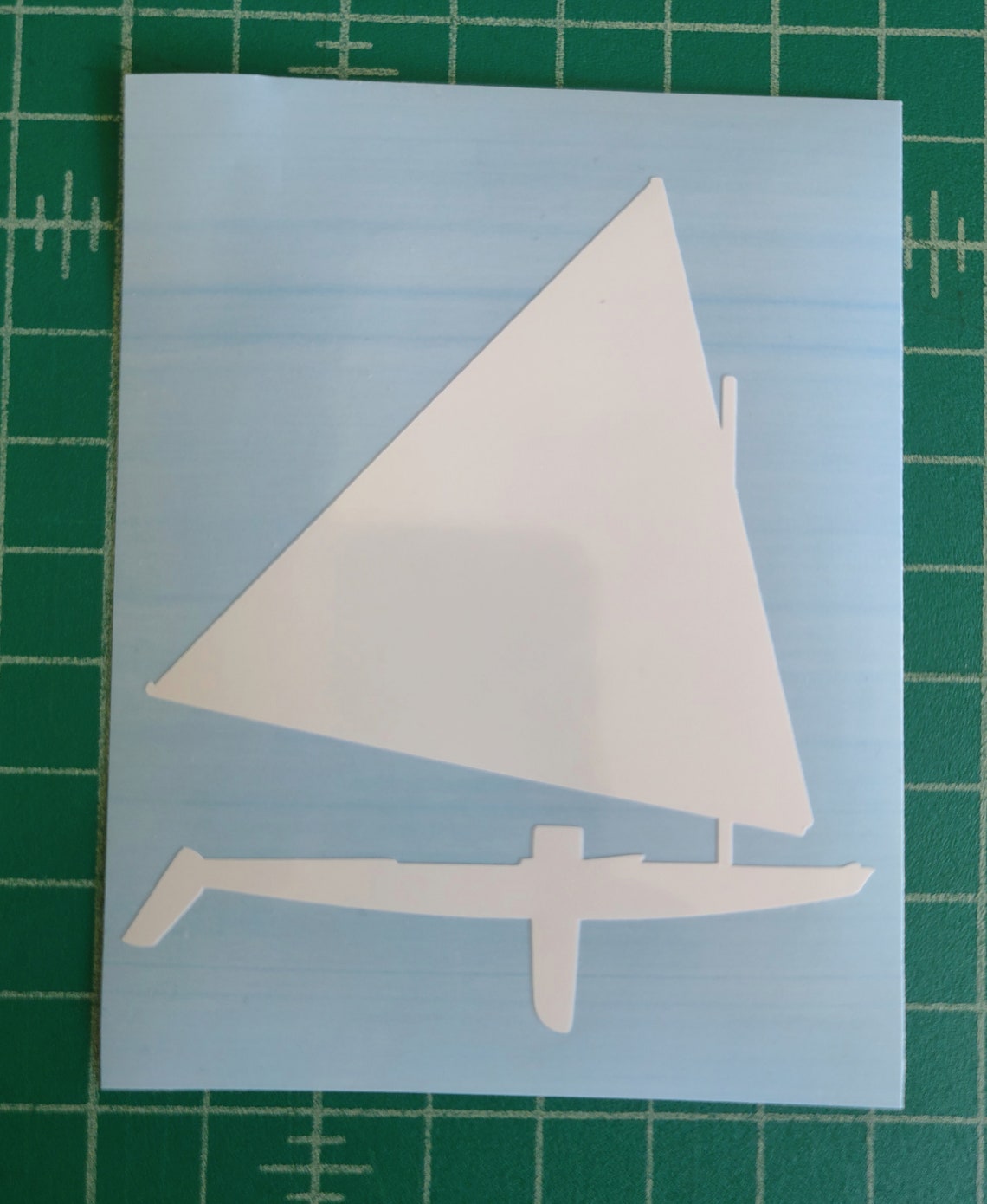 sunfish sailboat graphic