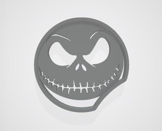 Jack Skellington Mickey Ear 3D STL File 3D Printable - Etsy