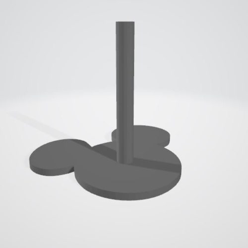 Mickey Mouse Paper Towel Holder 3D STL File Mickey Kitchen Etsy