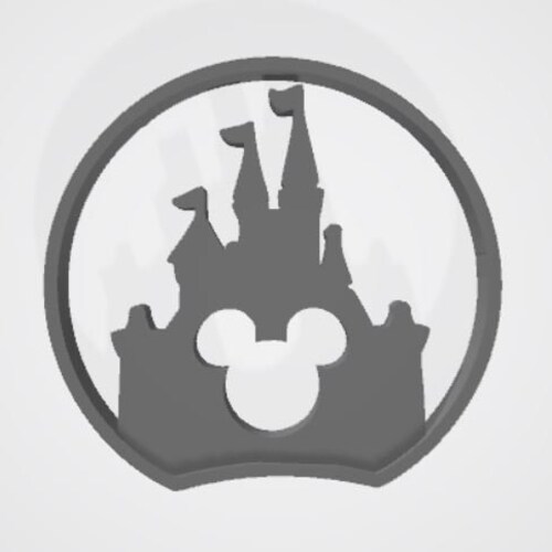 Cinderella Castle Mickey Ear 3D STL File 3D Printable - Etsy Canada
