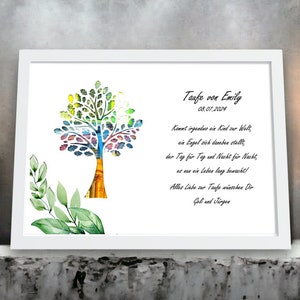 Regalo battesimo regalo personalizzato in contanti battesimo ragazzo ragazza idea regalo con nome cornice battesimo fai da te regalo souvenir individuale
