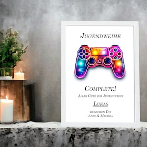 Cadeau d'argent personnalisé consécration jeunesse 2025 cadeau fille garçon personnalisable mémoire carte de consécration jeunesse emballage d'argent