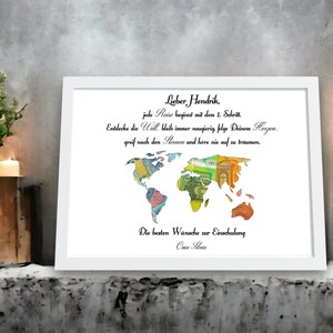 Cadeau de rentrée scolaire cadeau en espèces personnalisé inscription à l'école fille garçon cadeau souvenir avec nom cadre photo idée cadeau DIY