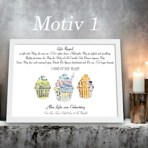 Geburtstag Geld Geschenk | Geldgeschenk | Personalisierbares Geschenk zum Geburtstag mit Namen