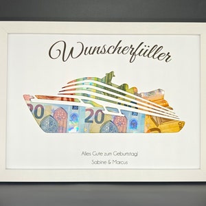 Wensvervuller Geld Cadeau DIY Dromen vervullen Cadeau-idee voor elke gelegenheid Bruiloft Verjaardag Reizen Auto Rijbewijs Vakantie Bruiloft