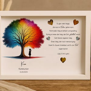 Kommunionsgeschenk personalisiertes Geldgeschenk zur Kommunion Geschenk zur Kommunion Konfirmation Jugendweihe
