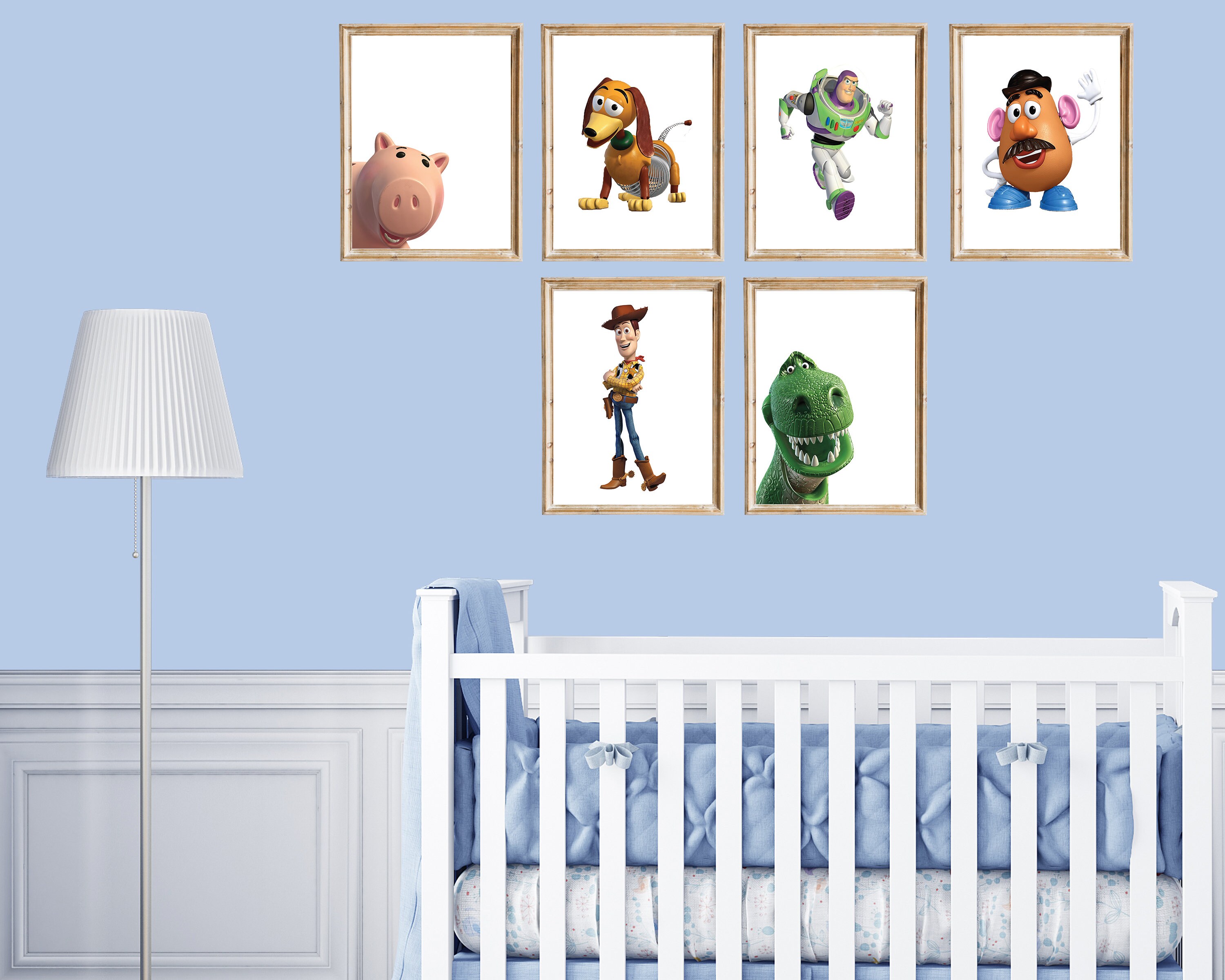 Set of 6 Toy Story Prints Toy Story Wall Decor Toy Story - Etsy