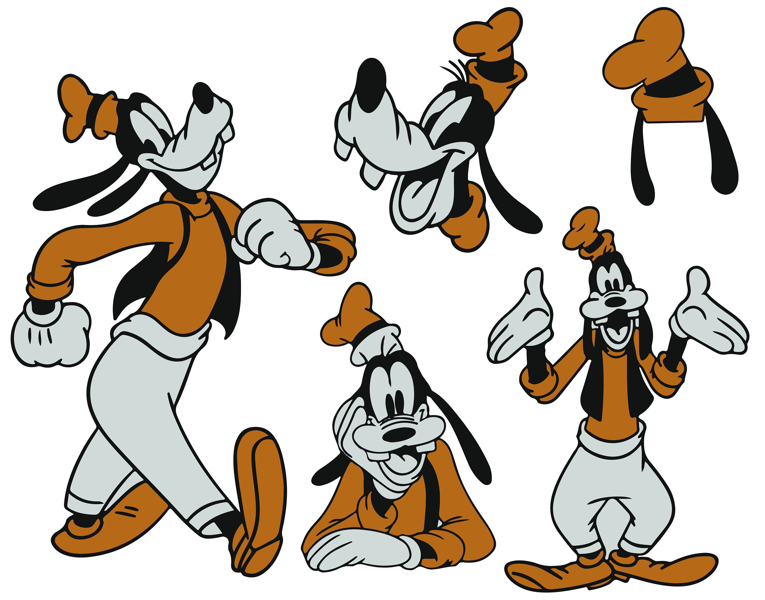 Classic Goofy SVG Svg Dxf Cricut Silhouette Cut File - Etsy