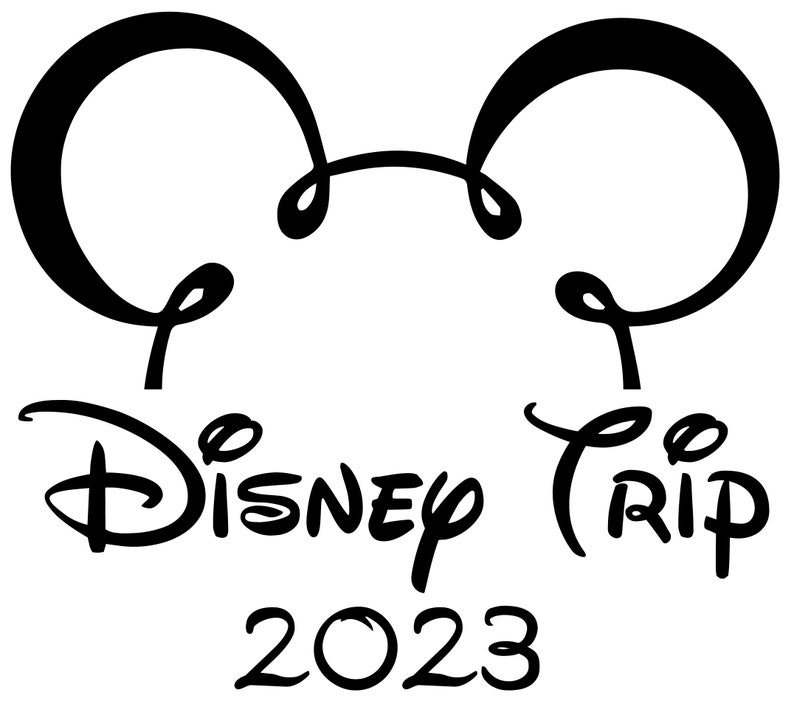 Magical Family Trip 2023 Mickey Svg Cricut Silhouette - Etsy UK