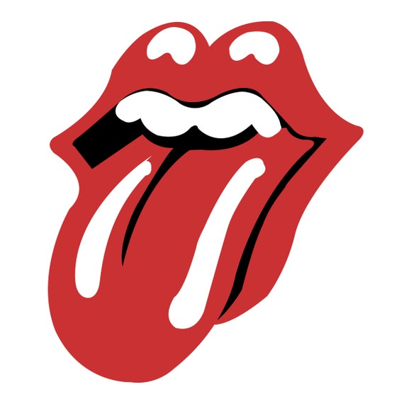Rolling Stones Lips svg dxf Cricut Silhouette Cut File Etsy Espa??a