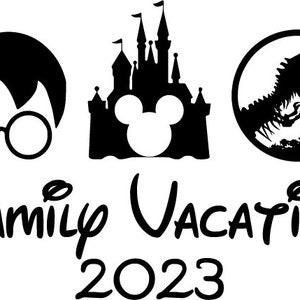 Magical Family Vacation Shirts, Universal Studios Trip Shirts, Family Shirts - svg, Cricut, Silhouette Cut File, Instant Download