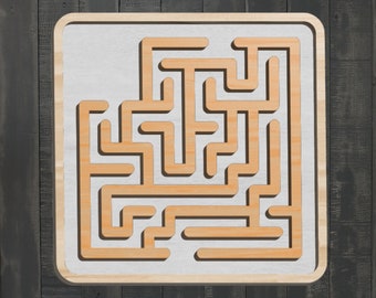 maze / Labyrinth / Scroll saw patterns / maze Svg/Labyrinth svg/ Pdf /Eps/ Svg / Dxf /labyrinth svg files