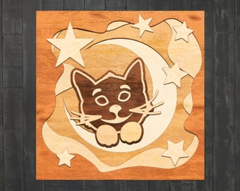 cat -Scroll saw patterns