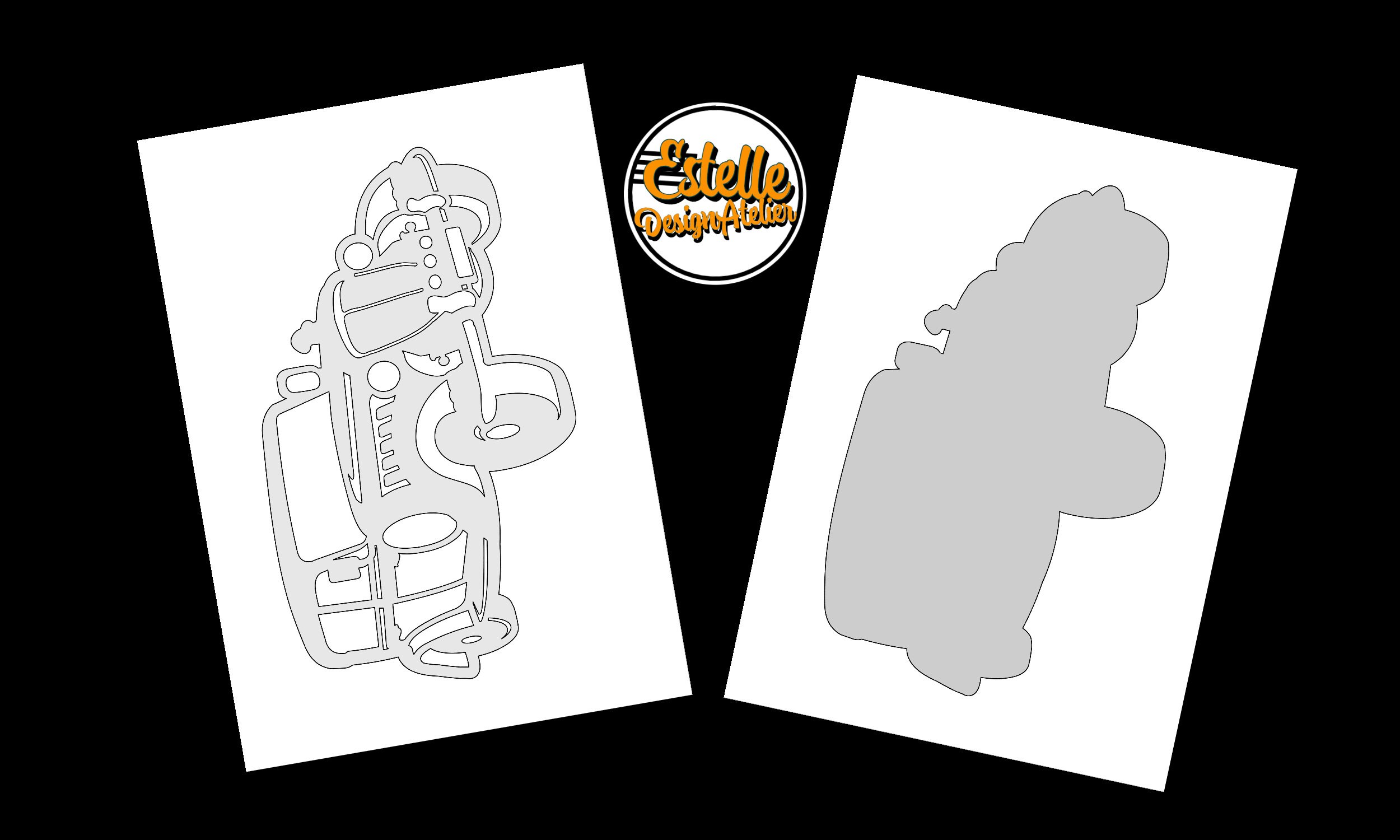 Car Scroll Saw Pattern pdf Jpeg Svg - Etsy UK