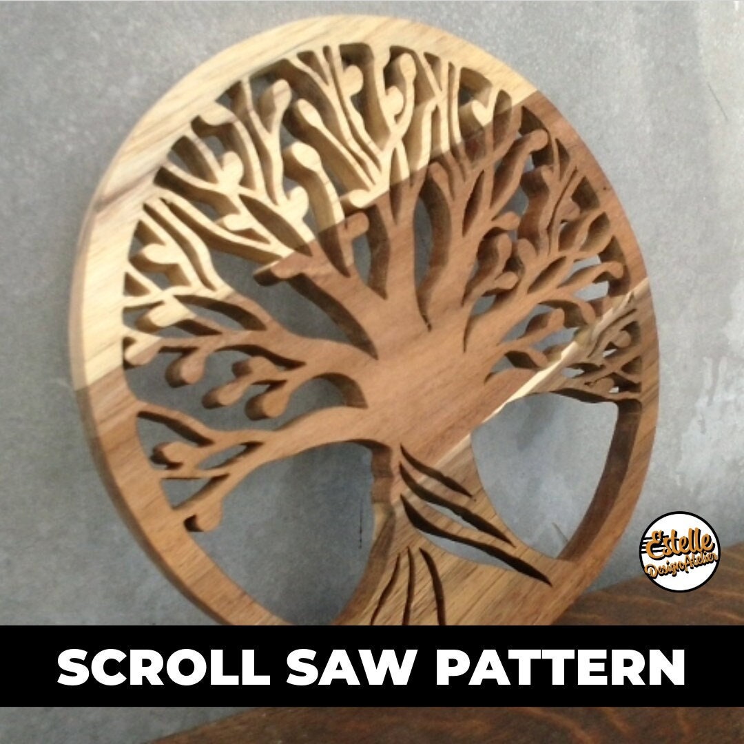 Tree of Life Scroll Saw Pattern (pdf) Downloadable Etsy Tree of Life Scroll Saw Pattern (pdf) Downloadable Etsy