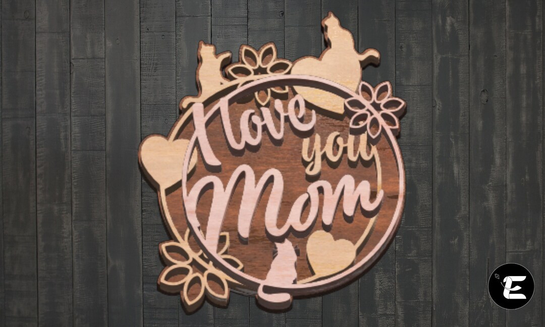 Mother's Day / Scroll Saw Patterns / Pdf /eps/ Svg / Dxf Etsy