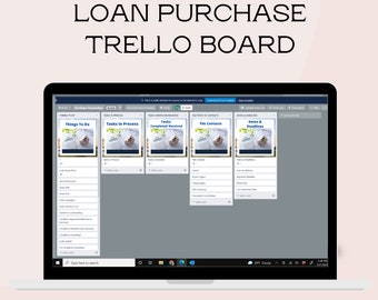 Mortgage Purchase Board Template