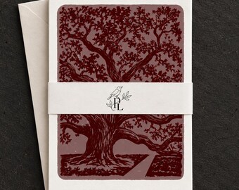 Century Tree at Texas A&M Notecards, TAMU Graduation Gift, College Station Art