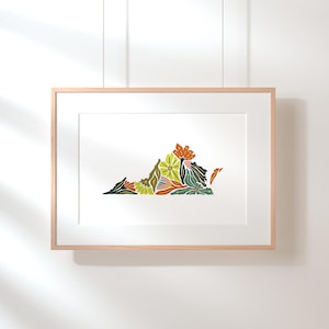Virginia Flower Art - Print Yourself | Virginia Wall Art | Digital Print Version