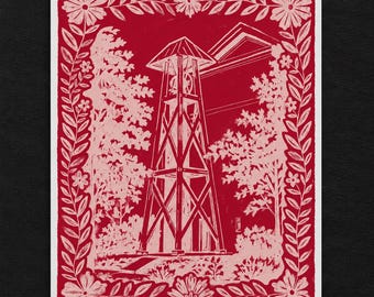 Chapel Bell Art Print | Athens Georgia Wall Art | Athens, GA Gift