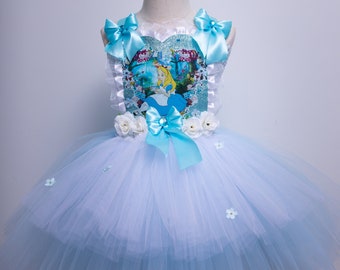 Alice In Wonderland tutu party/occasion dress