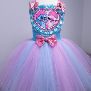 STITCH and ANGEL tutu/ Birthday / party / occasion dress afbeelding 2