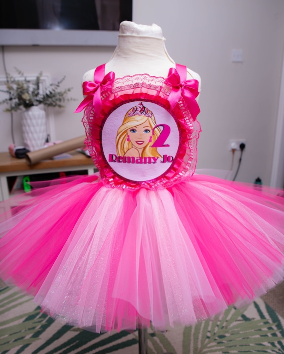 open lace back dress Barbie Princess Adventures Deluxe Childs Costume