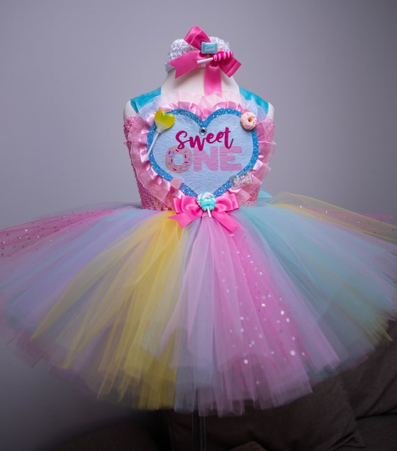 SWEET ONE 1st Birthday Tutu/party Dress UK