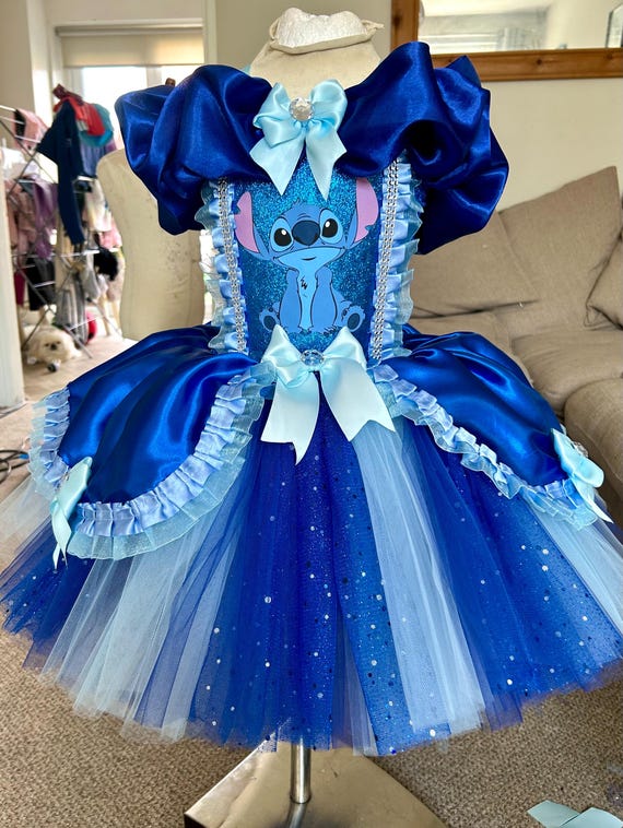 angel blue dress Blue Toile Angel Dress