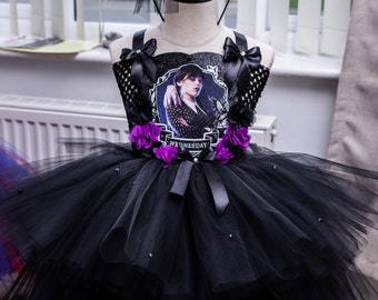 WEDNESDAY ADAMS tutu dress