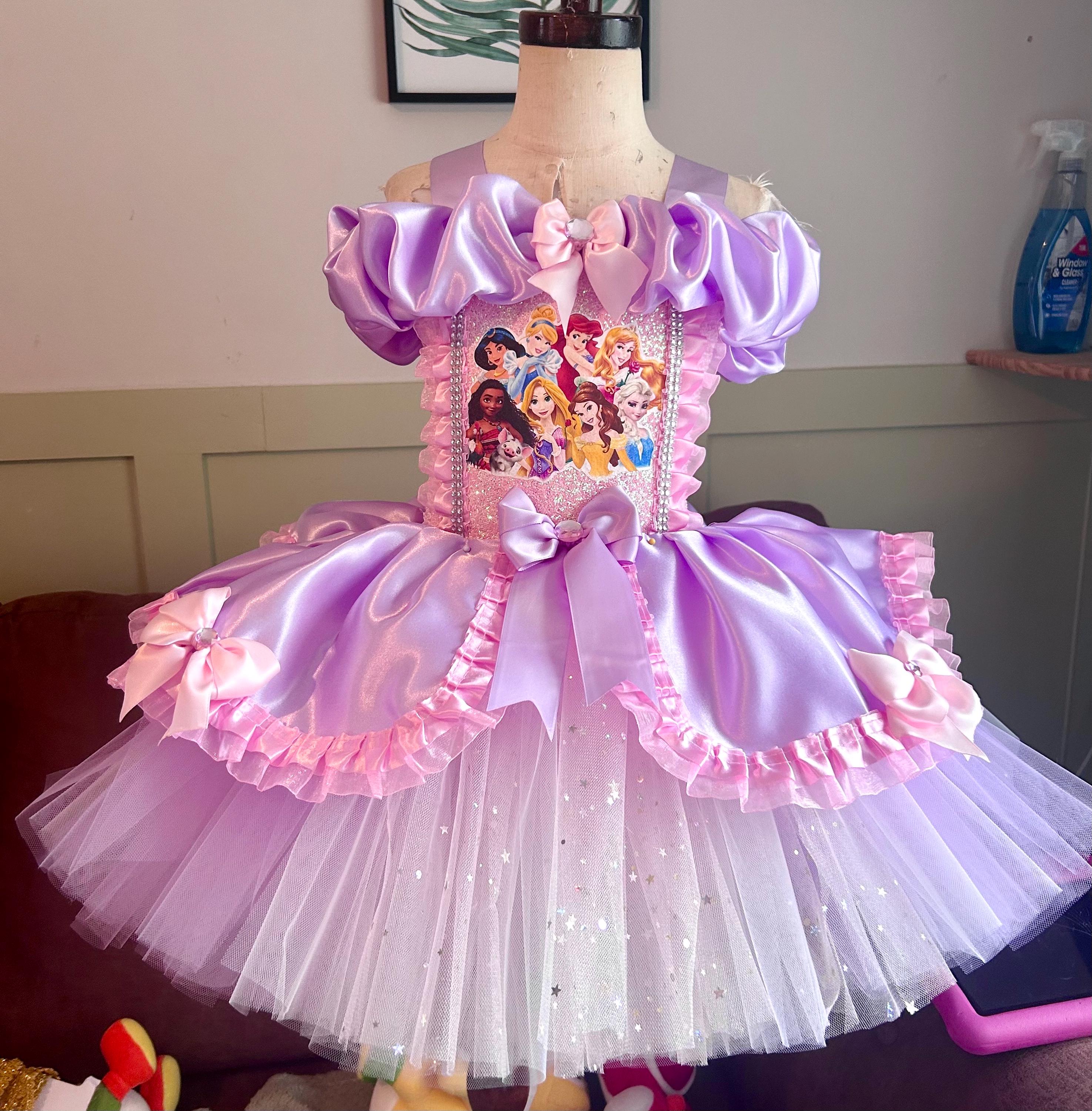 pink and purple princess dress Royal Magic Purple Tutu Dress Purple / 6Y